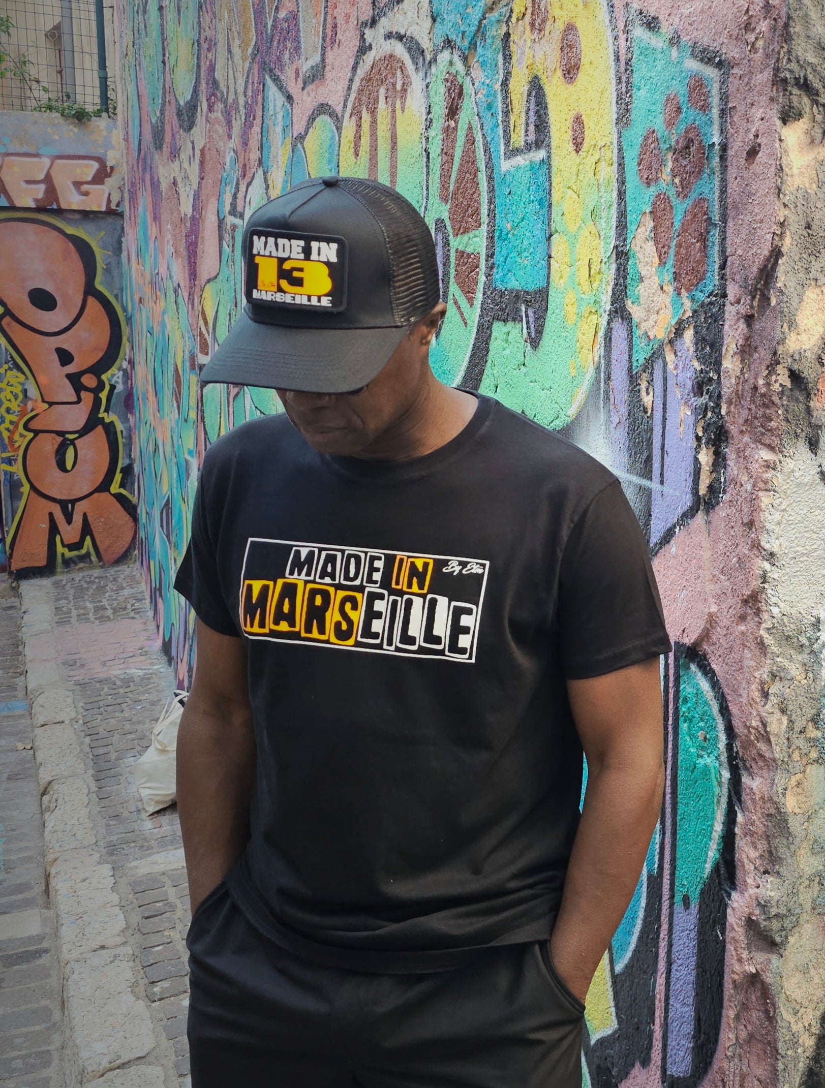 Tee-Shirt Made in Marseille "Pochoir"