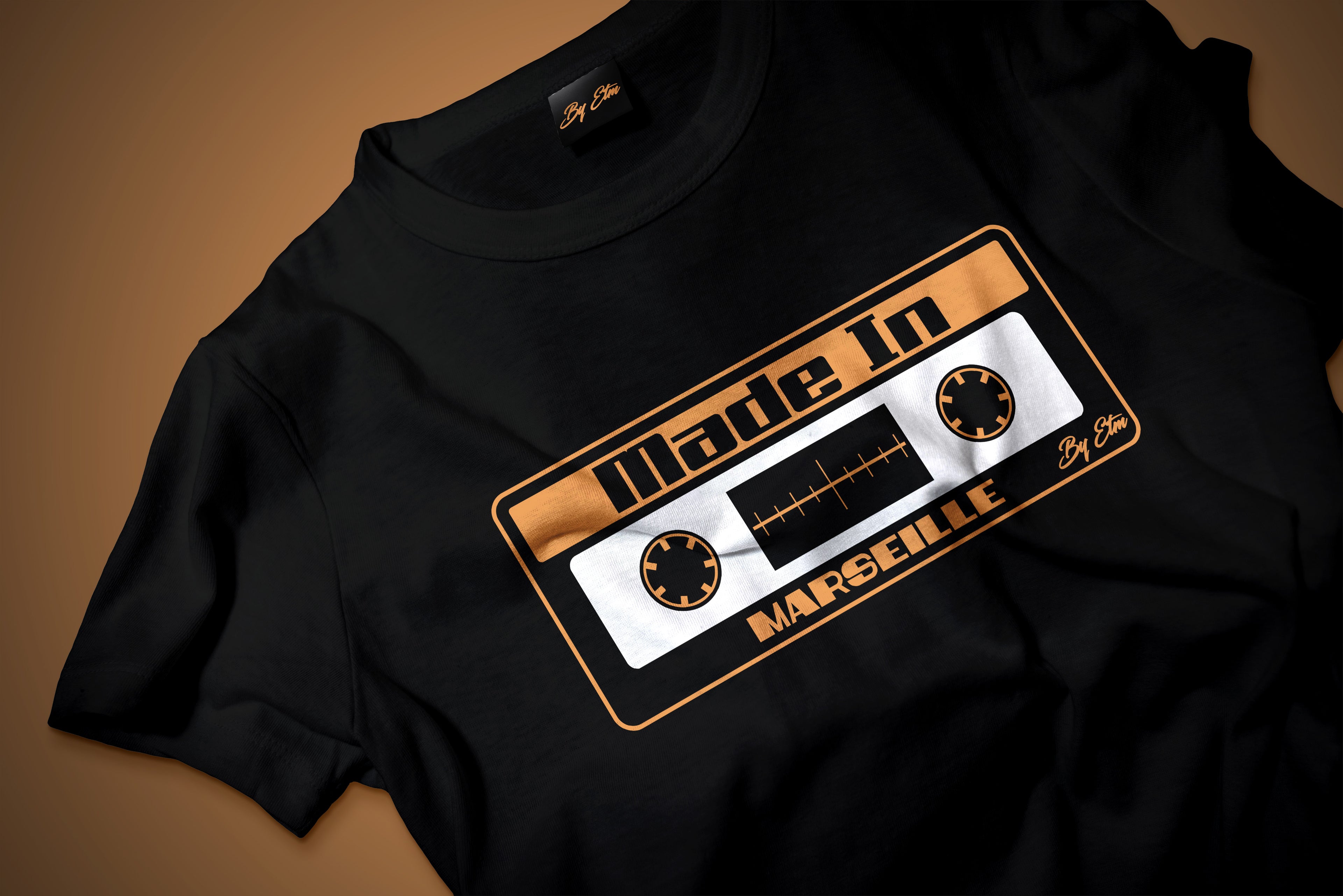 Tee-Shirt Made in Marseille "Cassette"