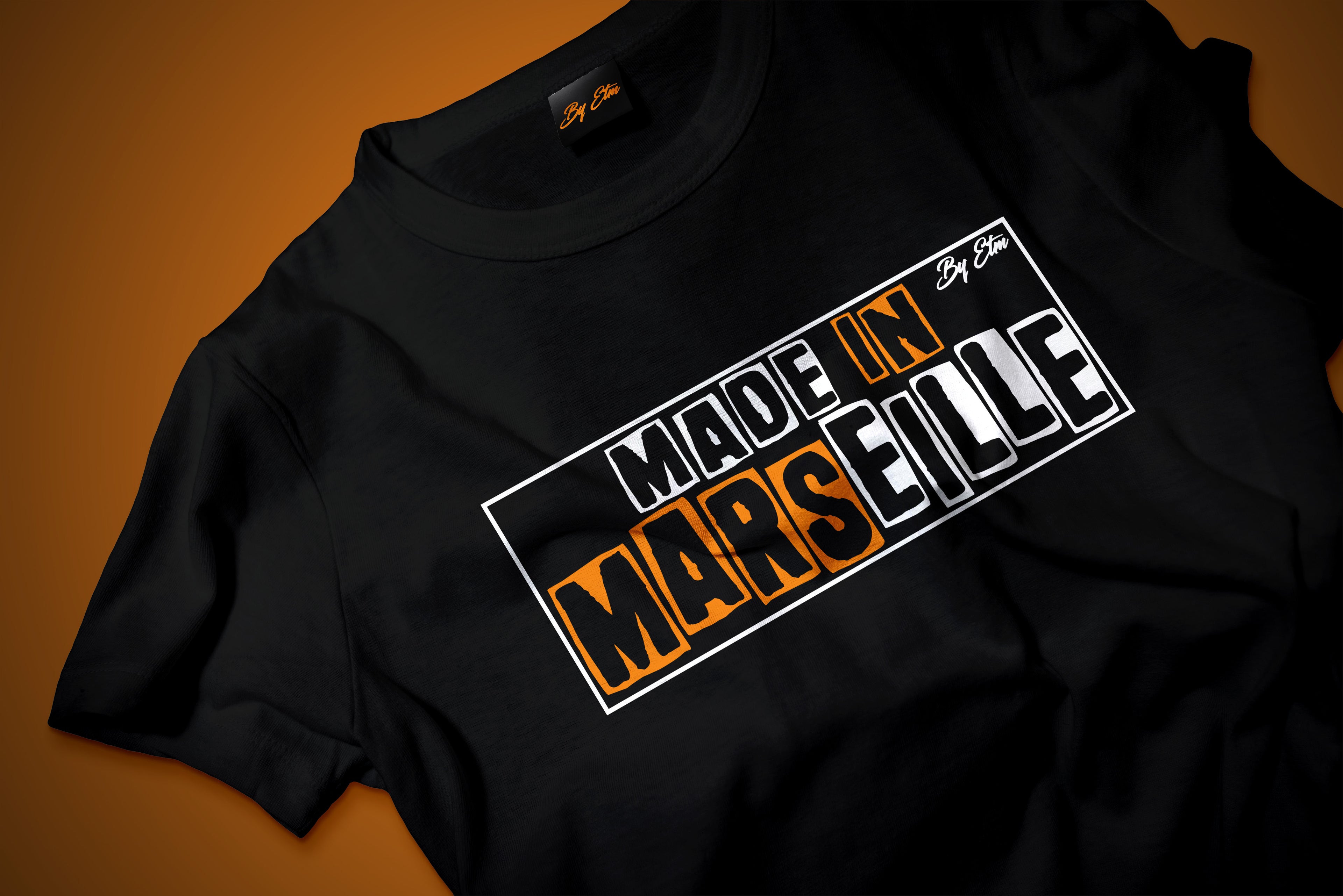 Tee-Shirt Made in Marseille "Pochoir"