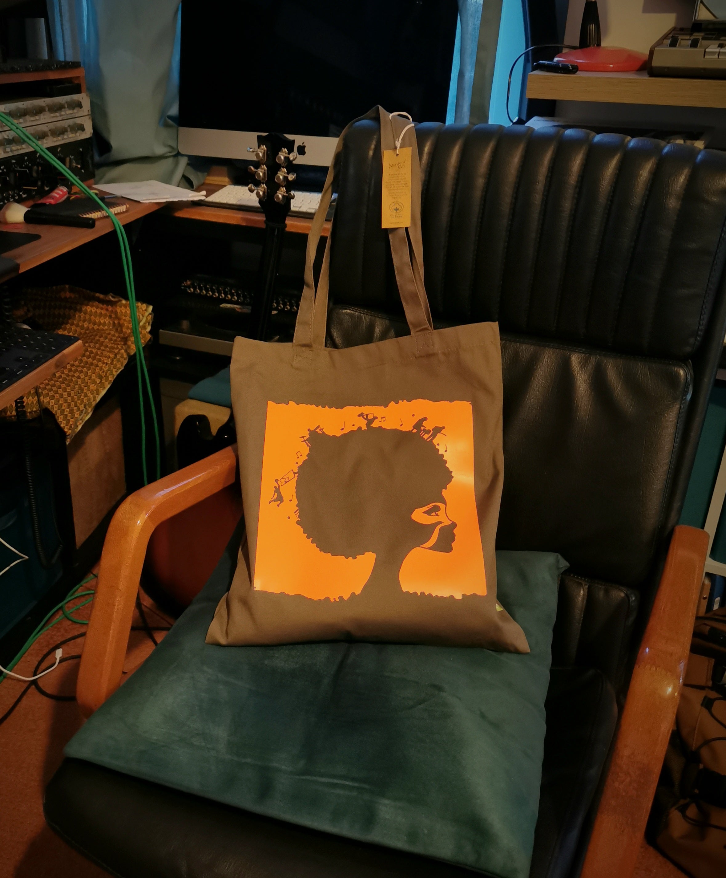 Sac en coton canvas Labo Klandestino